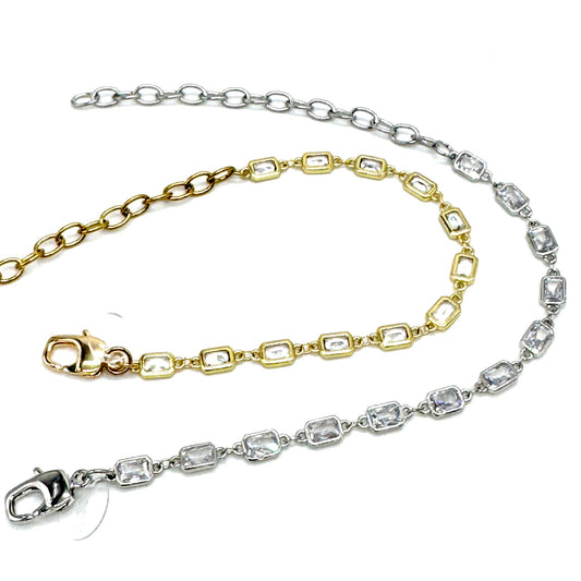 Modern Bezel Bracelet