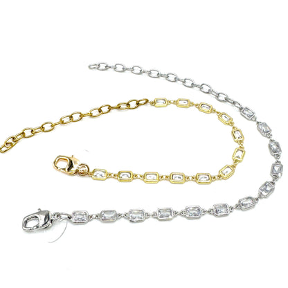 Modern Bezel Bracelet