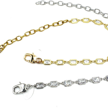 Modern Bezel Bracelet