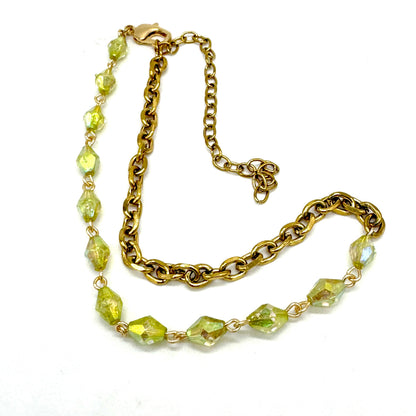 Spectrum Aurora Half Chain Necklace