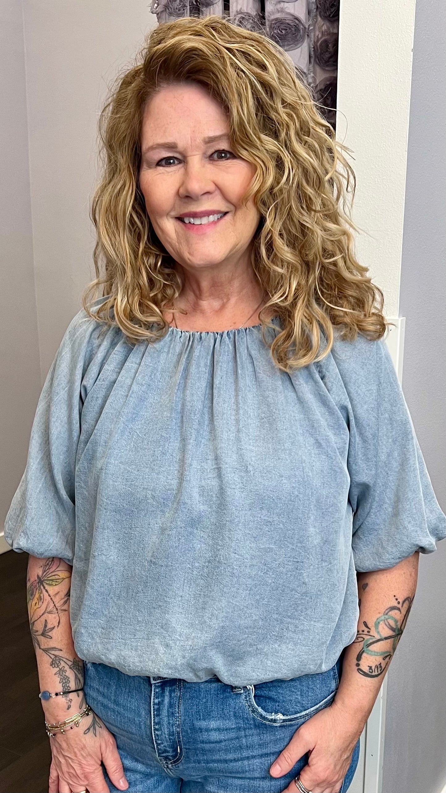 Bluebell Breeze Top by THML