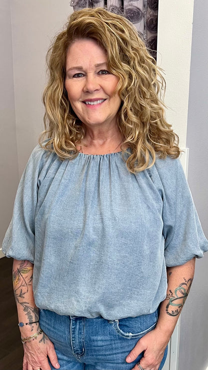 Bluebell Breeze Top by THML