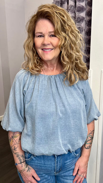 Bluebell Breeze Top by THML