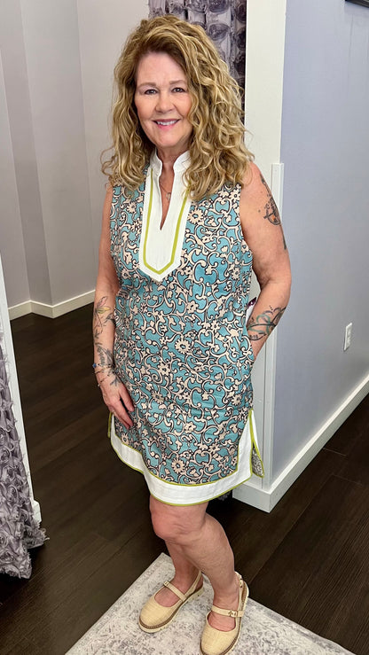 Porcelain Petals Dress by THML