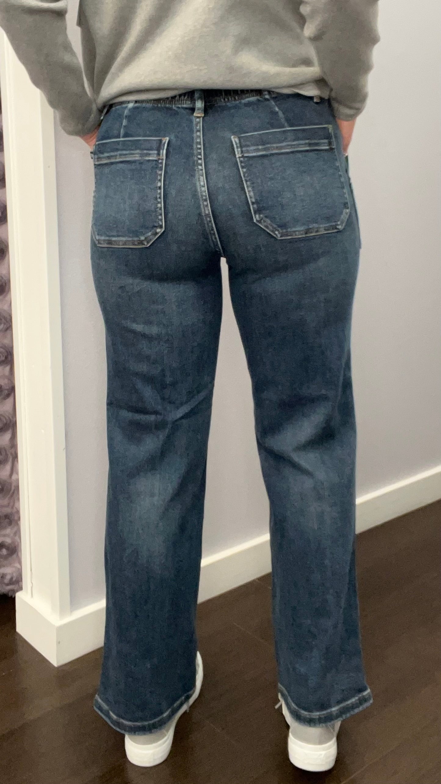 Retro Rebel Drawstring Jeans by Judy Blue