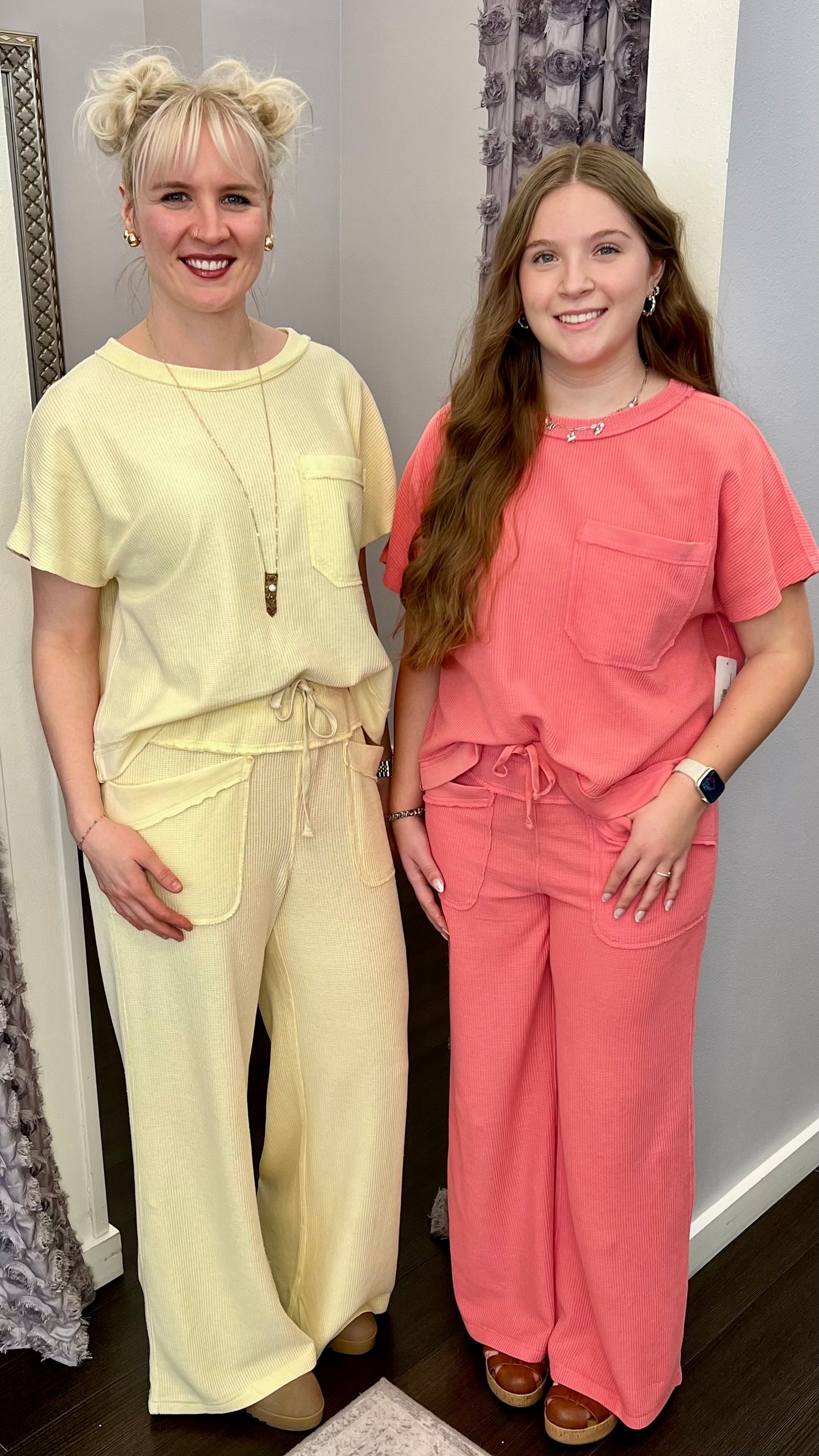 Strawberry Lemonade Honey Comb Pants