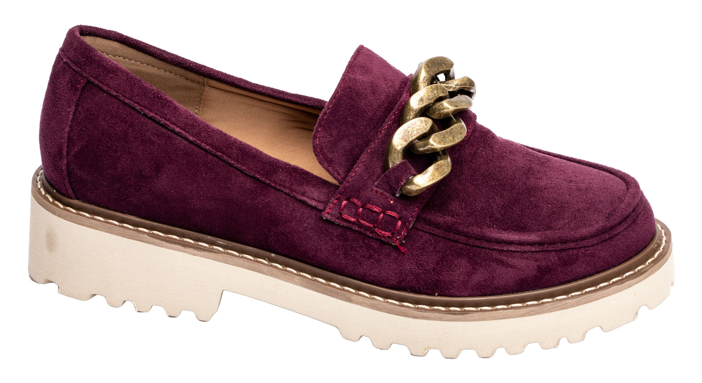 Corkys Literally in Wine Faux Suede