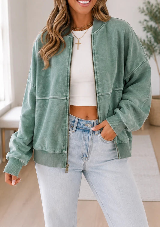 PRE ORDER Vintage Soul Mineral Wash Jacket (ETA late October)