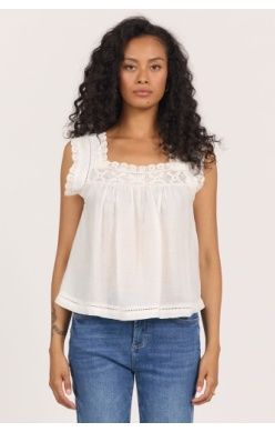 Una Top in White by Dear John