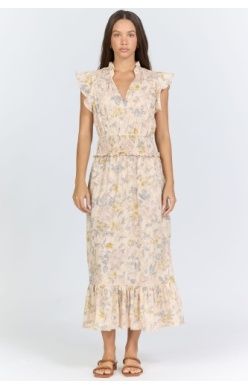 Ishani Dress in Tuscan Bouquet by Dear John