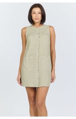 Riri Dress in Abbey Stone by Dear John