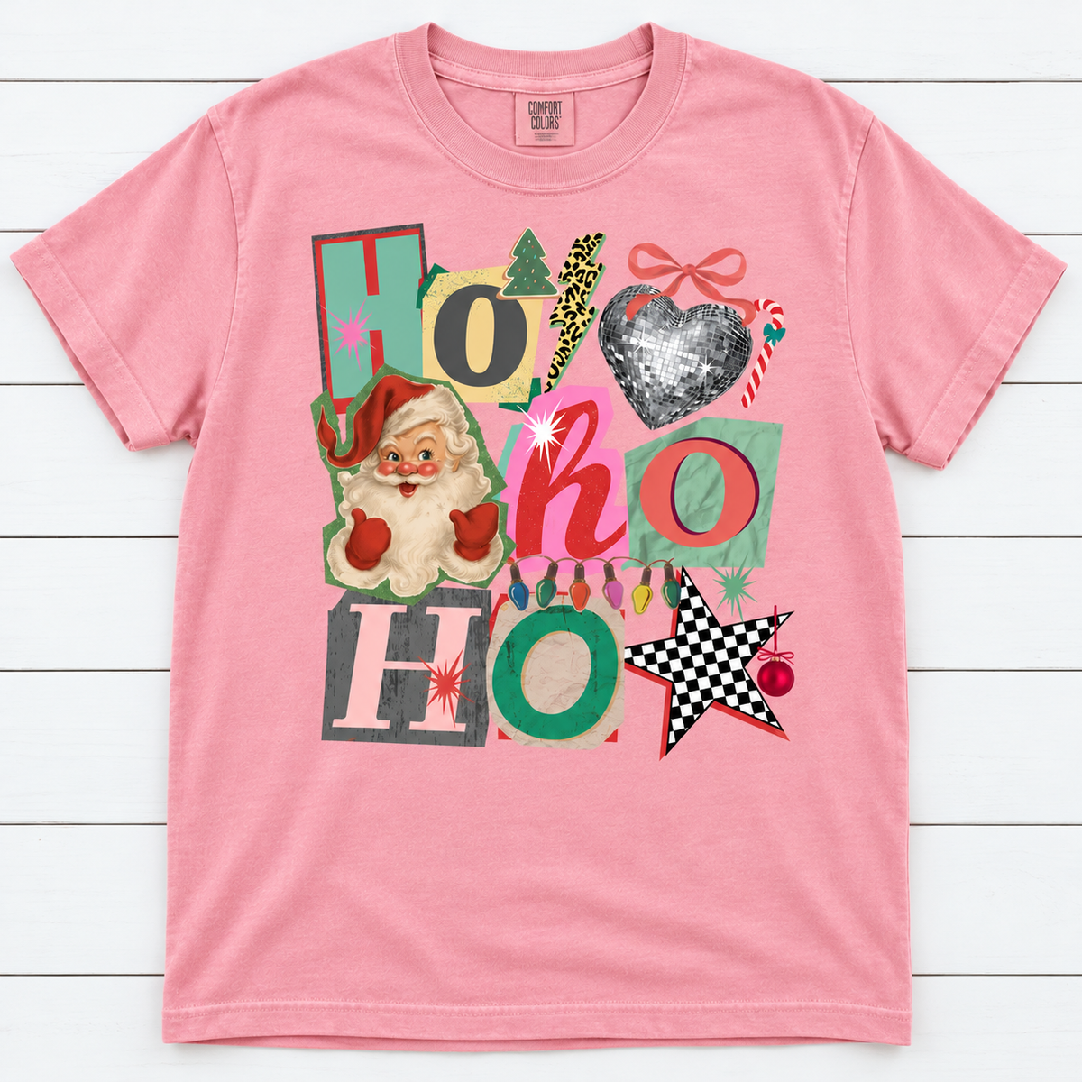 PRE ORDER Retro Ho Ho Ho Tee (ETA 10/31)