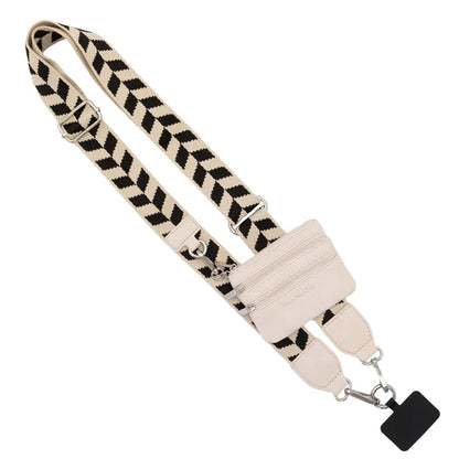 Save The Girls Clip & Go Strap with Zippered Pouch