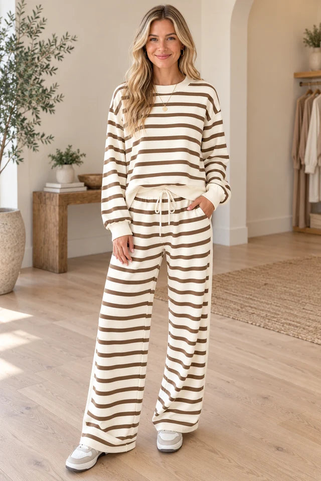 PRE ORDER Khaki Drawstring Pant Set