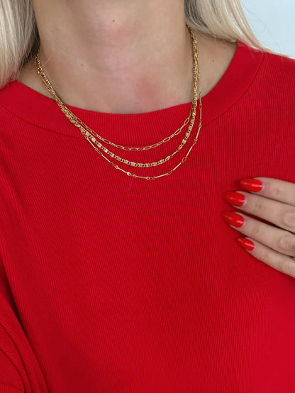 The Triple Layered Necklace by Chan Sutt Pearls