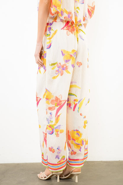 Citrus Blossom Pants by THML