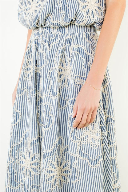 Full Bloom Midi Skirt by THML