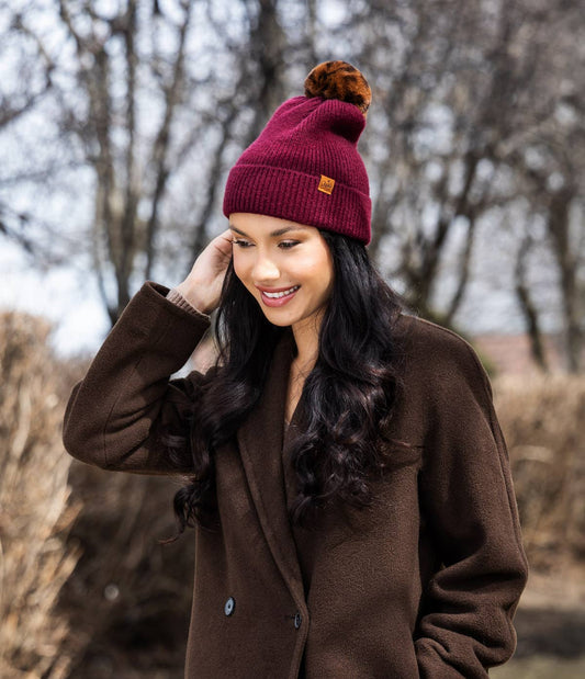 Britt's Knits Snap To It Mix & Match Pom Hat