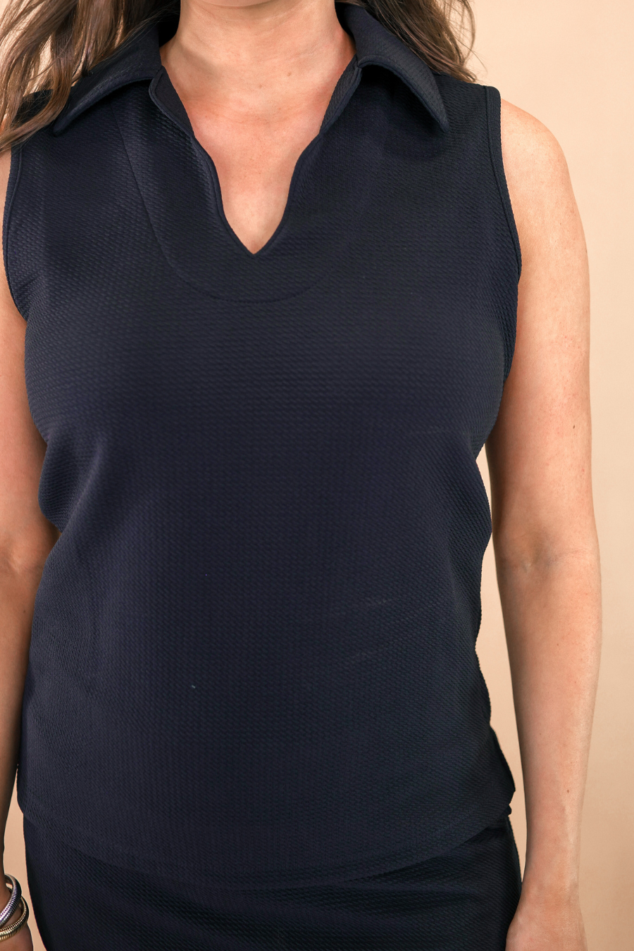 Make It Count Textured Set in Black