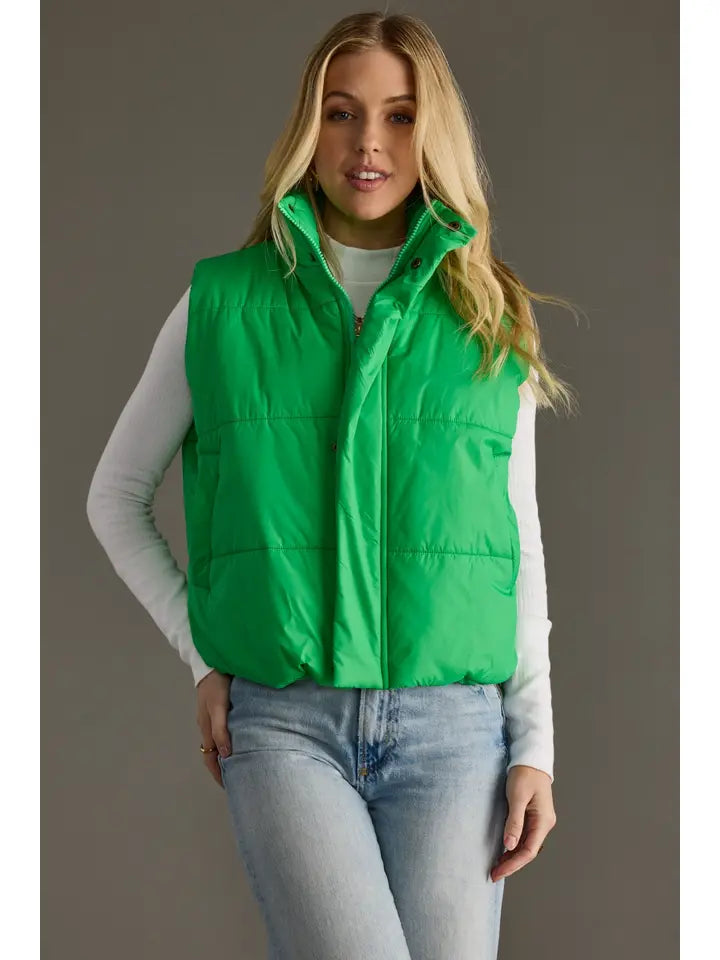 Kelly Kick Puffer Vest