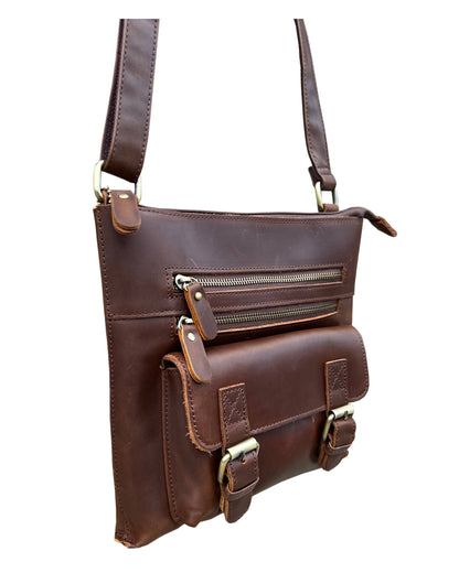 PRE ORDER Rustic Route Leather Crossbody
