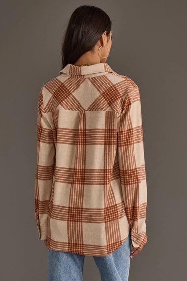 Pumpkin Spice Please Button Up