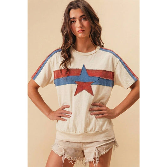 All American Attitude Tee