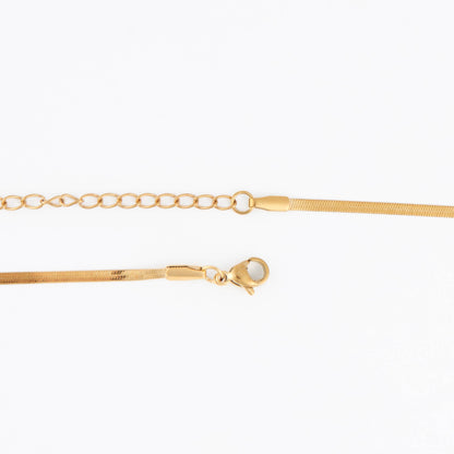 Narelle Waterproof Dainty Snake Chain Necklace