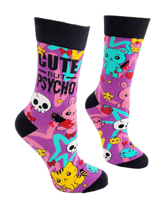 Cute but Psycho Women's Crew Socks