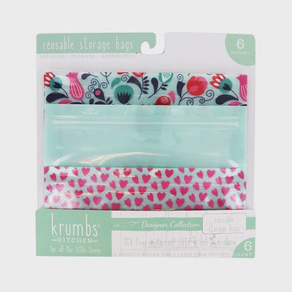 Krumbs Kitchen Reusable Storage Bags