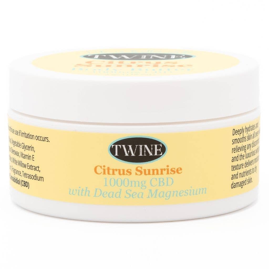 CBD Hydrating Body Butter Citrus Sunrise Summer Scent