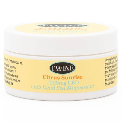 CBD Hydrating Body Butter Citrus Sunrise Summer Scent