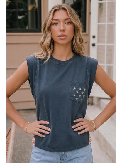 Liberty Lane Muscle Tee
