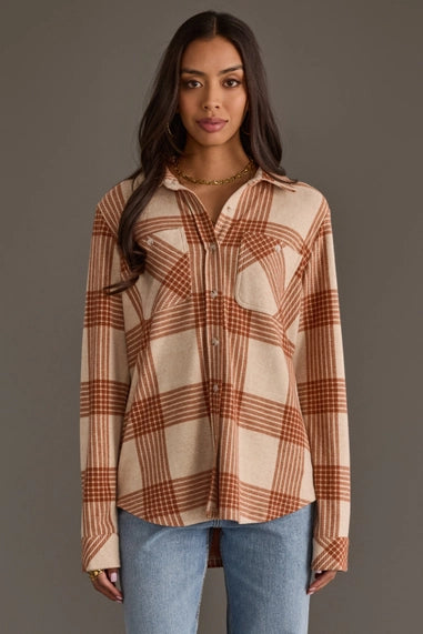 Pumpkin Spice Please Button Up