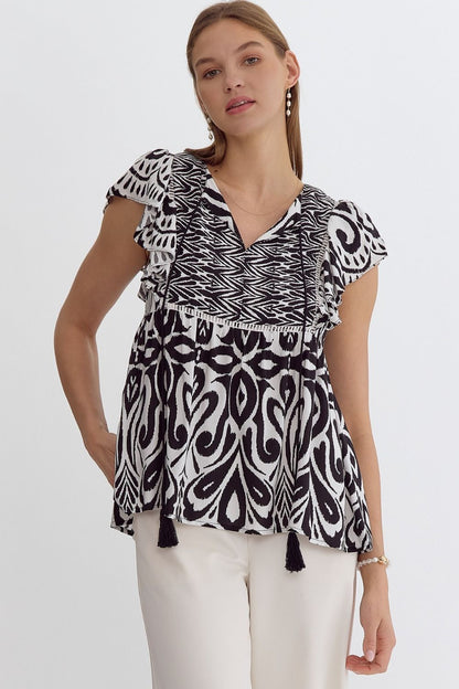 Tassel Twist Top