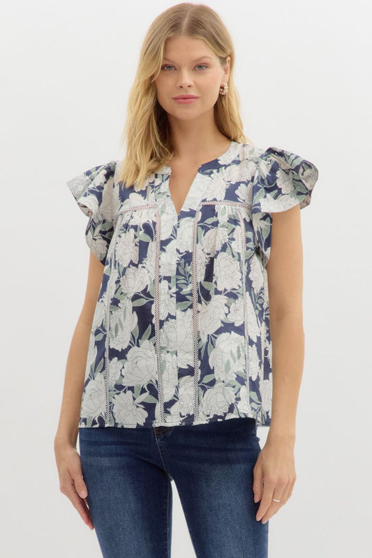 Petal & Poise Top