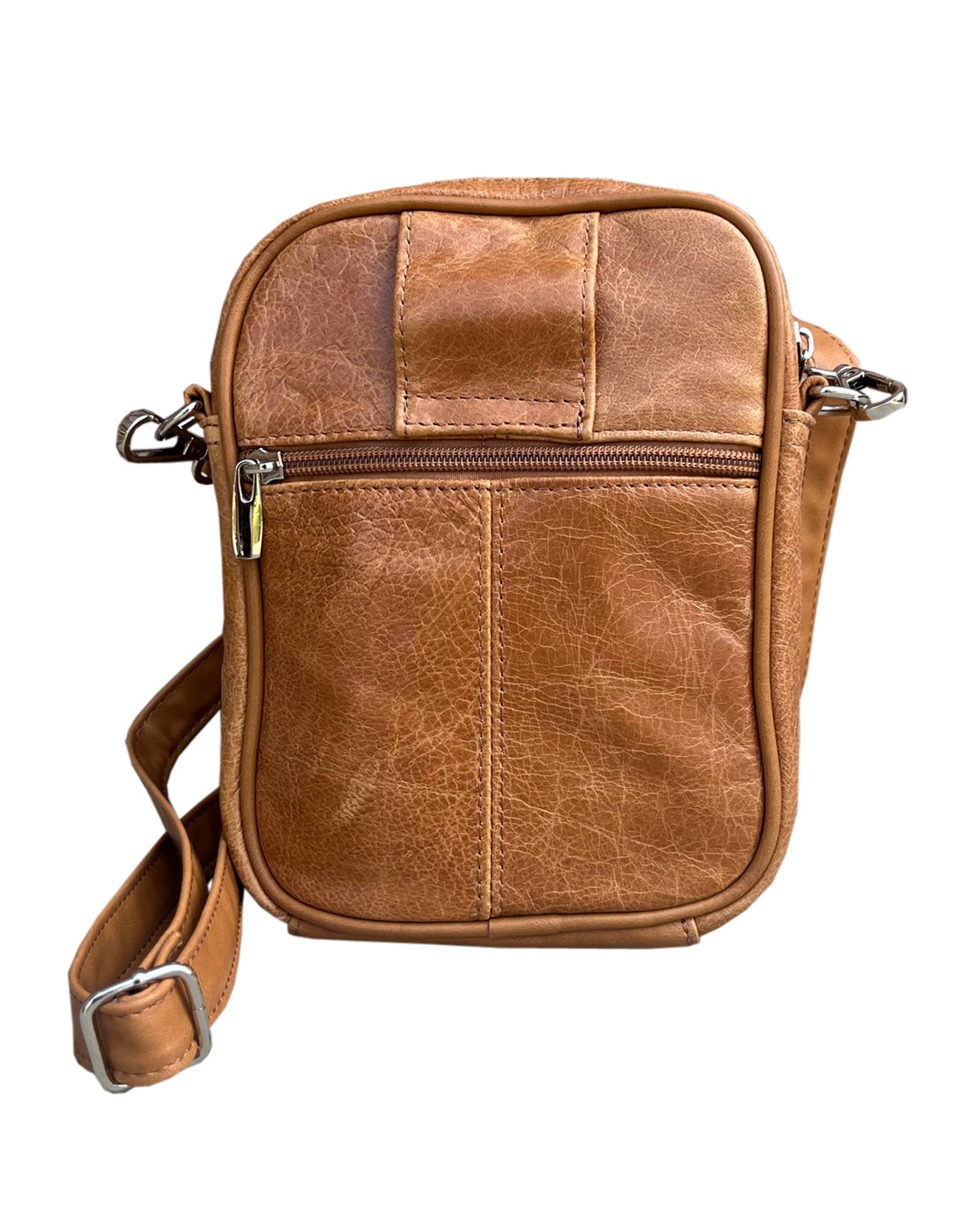 PRE ORDER On The Go Leather Crossbody