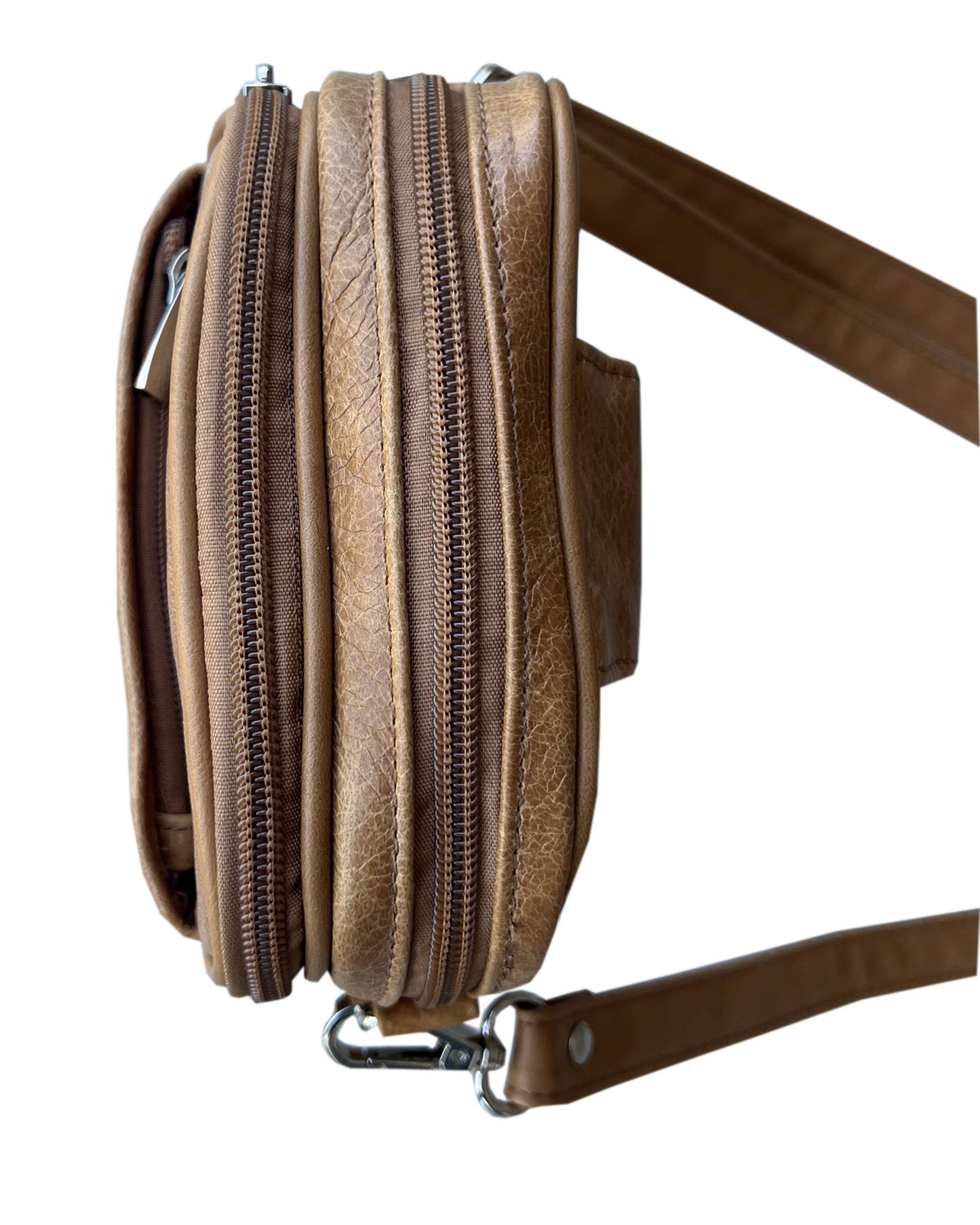 PRE ORDER On The Go Leather Crossbody