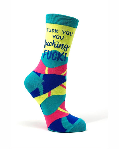 F**k You You F..king F**k Women Crew Socks