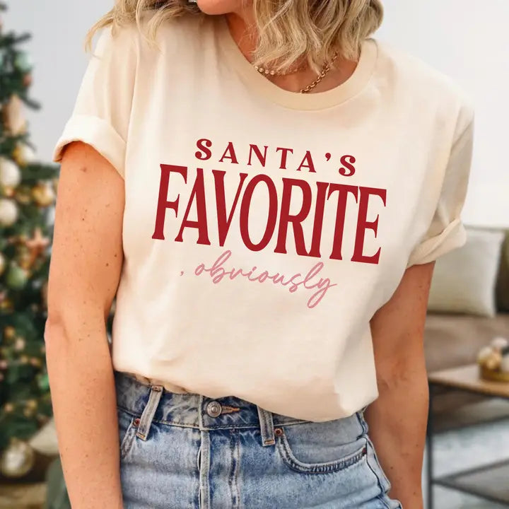 PRE ORDER Santa's Favorite Tee (ETA 10/31)