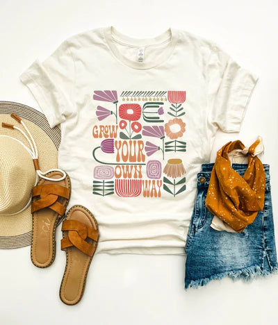Grow Your Own Way Graphic Tee