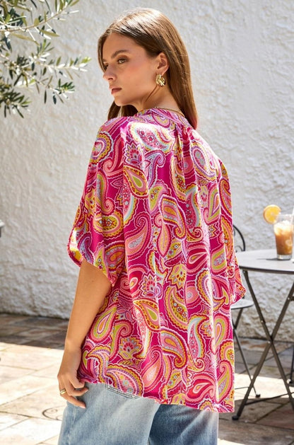 Raspberry Mojito Top by Dear Scarlett