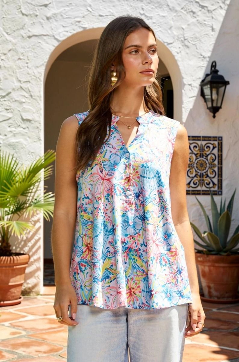 Coastal Daydream Tank by Dear Scarlett