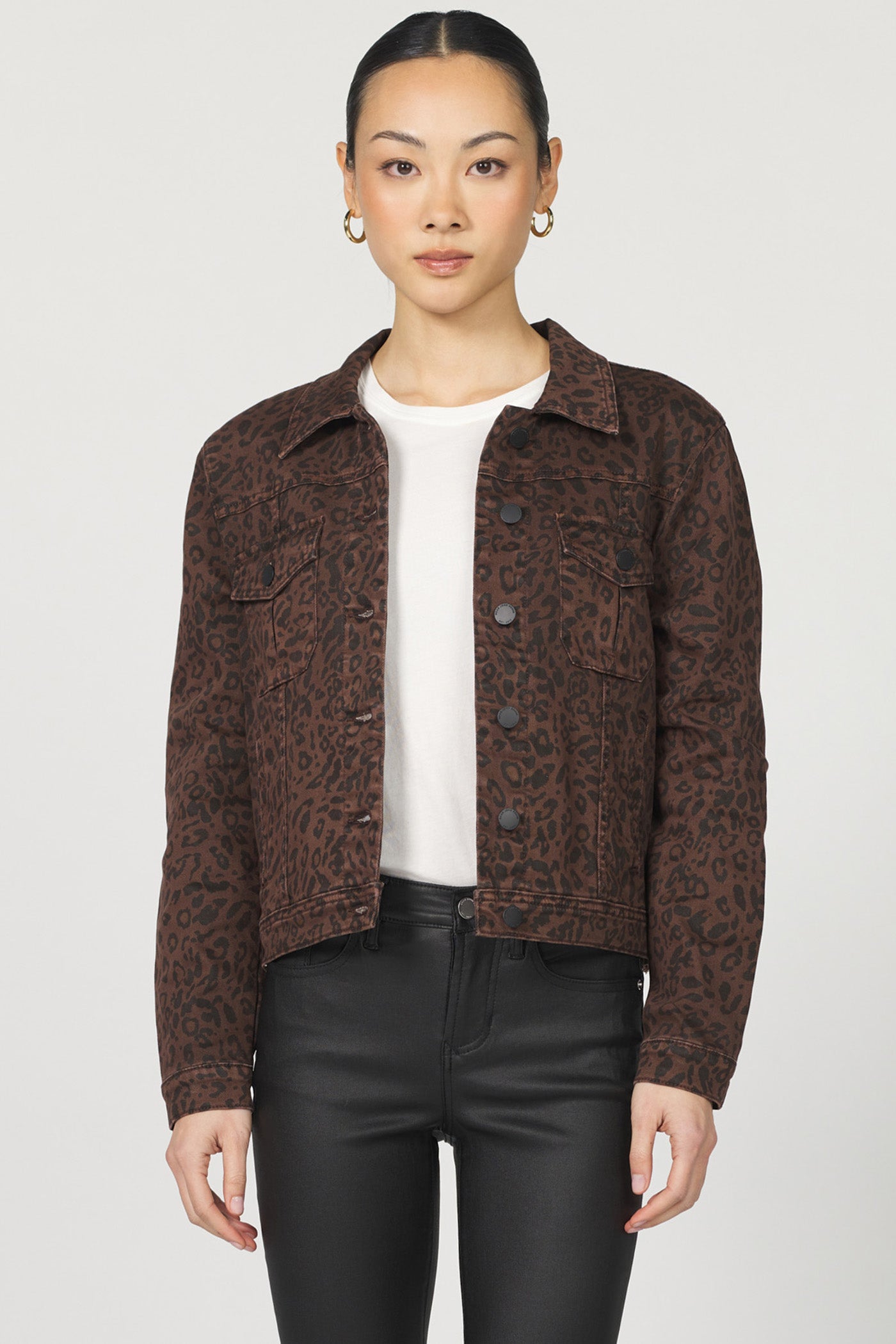 Ainsley Leopard Print Jacket by Dear John
