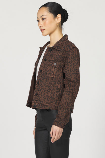 Ainsley Leopard Print Jacket by Dear John