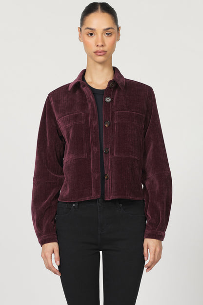 Gina Cropped Corduroy Jacket by Dear John