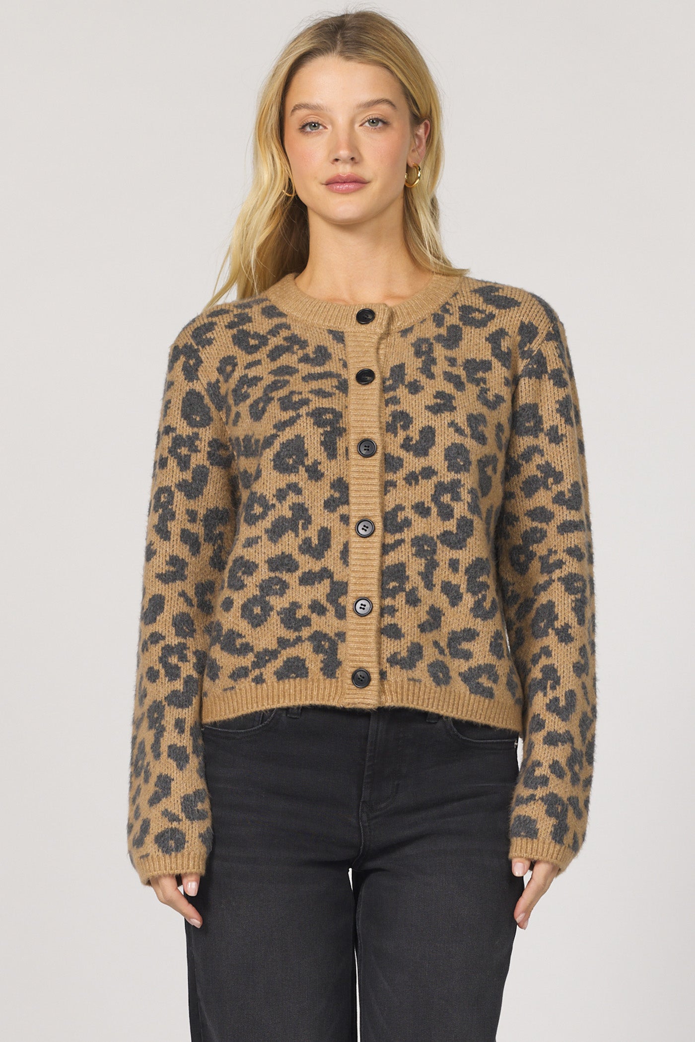 Amina Leopard Cardigan by Dear John