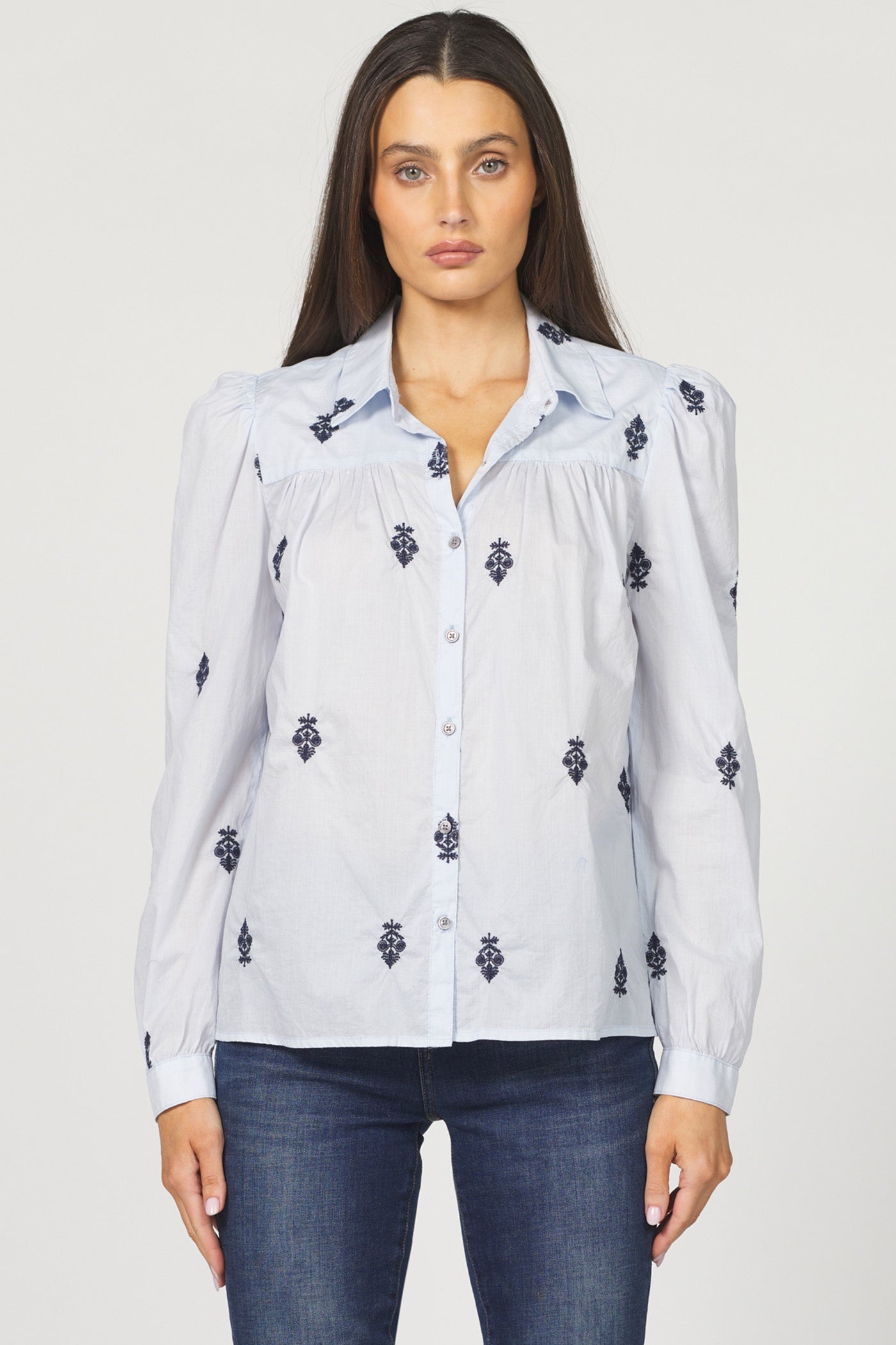 Nasrin in Milky Blue by Dear John