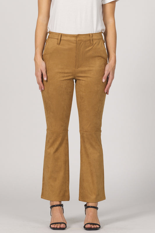 Jeanne Faux Suede in Butterscotch by Dear John