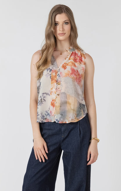Sunwashed Petals Top by Dex